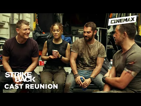 Cast Reunion with Philip Winchester & Sullivan Stapleton | Strike Back | Cinemax